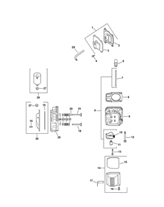 Kohler Cv680-3027 Head, Valve And Breather Diagram and Parts List for Z-FORCES54-KH 53AH5FJC050-23HP Cub Cadet Lawn Tractor